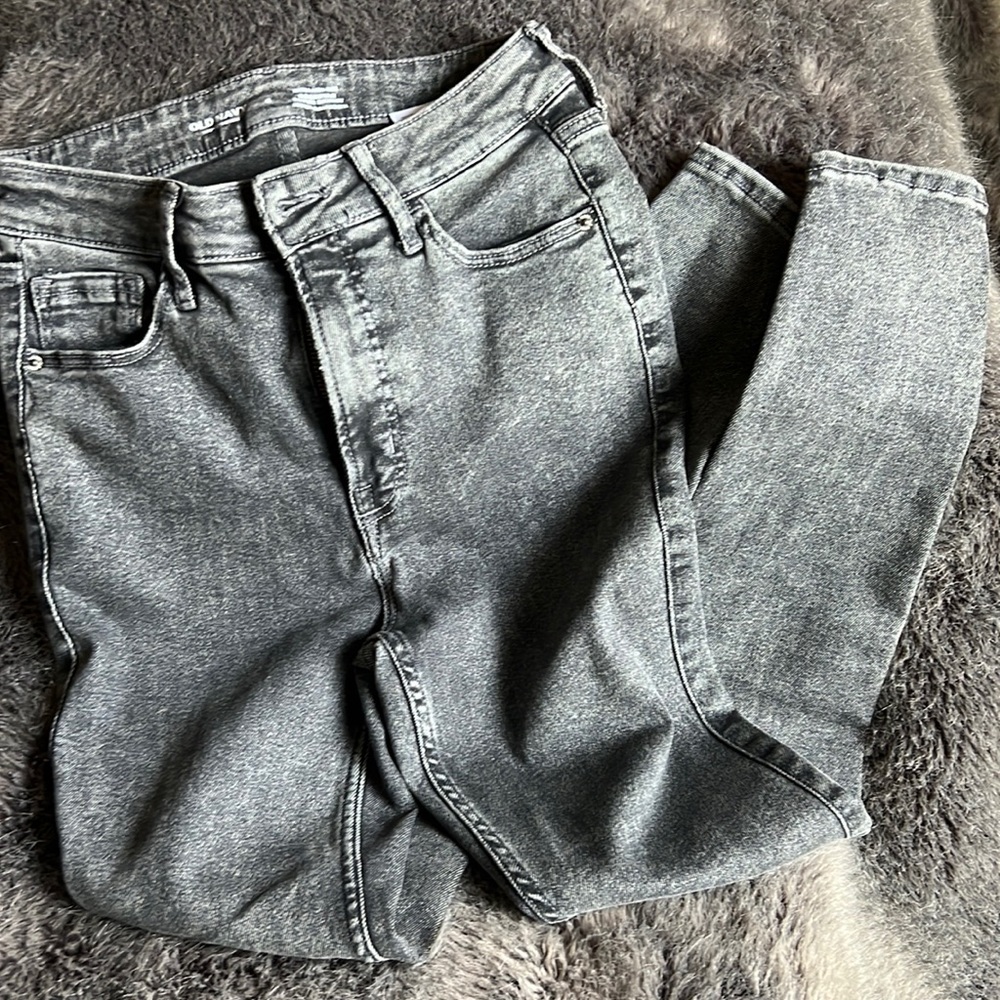 Like New Old Navy Extra High Rise Rockstar Super Skinny with Secret Slim Pockets